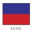 Bandera Náutica Echo